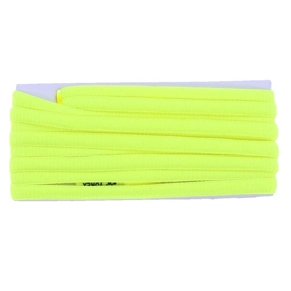 YONEX Oval Shoelaces AC570 046 Lemon Yellow 150cm