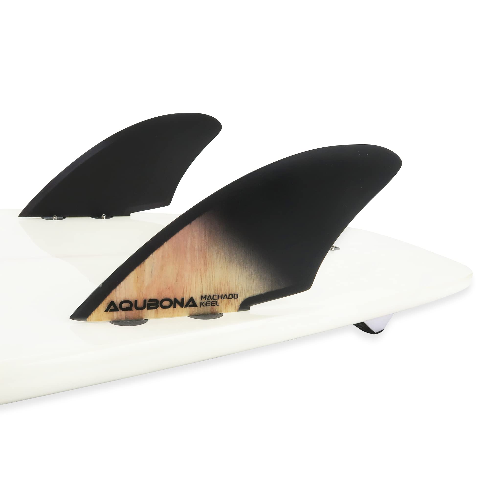 

Плавники в стиле FCS Плавники для серфборда из стекловолокна Киль 2-плавника Серфинг Трастер СТЕКЛОВОЛОКНО/ДВОЙНОЙ КИЛЬ (F1-Черный градиент)