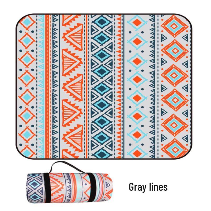 Ethnic Style Portable Picnic Mat