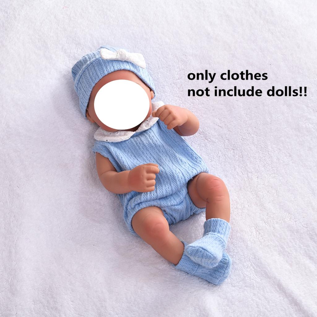 Rochie Vestă Păpuși Ținută Haine Pentru Păpușă Bebeluș de 16 inch 40 cm Pulovere Drăguțe Salopete Haine pentru Păpuși Accesorii pentru Păpuși Jucării pentru Copii