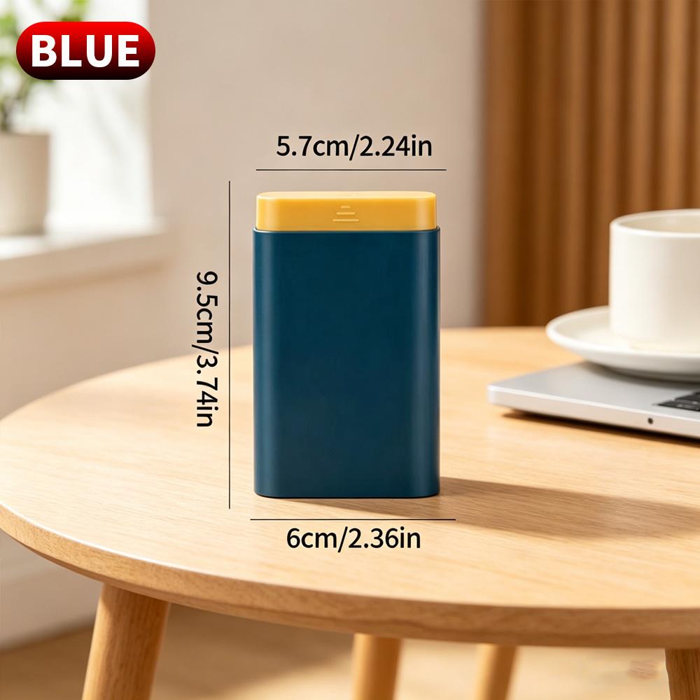 6 Grids Mini Pill Box Portable Travel Pill Case Medicine Organizer for Vitamins Supplements