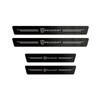 Universal 3D Carbon Fiber Car Door Sill Protector Stickers For b444 206 208 207 3008 308 2008 107 508 607 106 406 407 307 444b