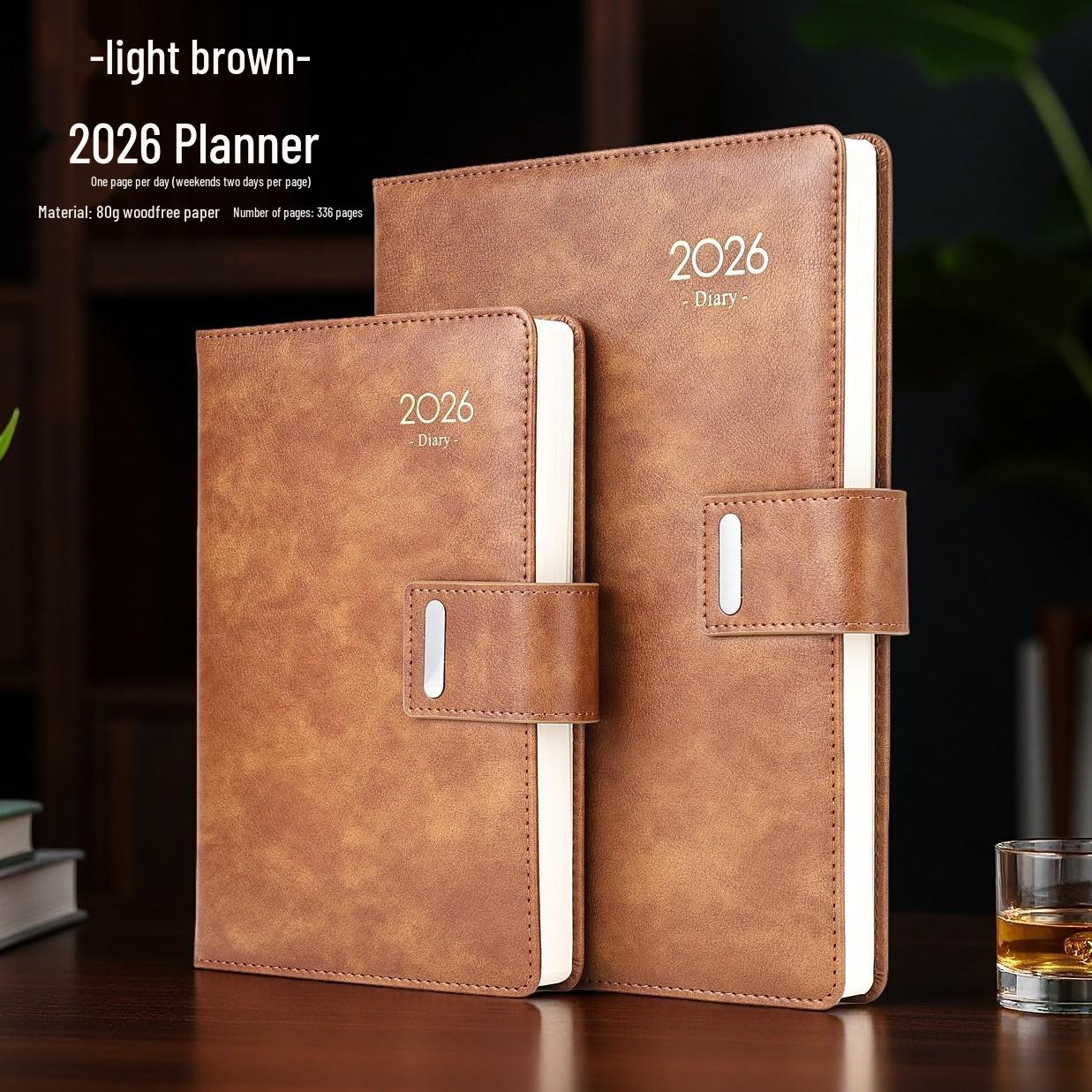 

Jinpai 2026 Креативный планировщик: Блокнот для управления временем и повышения эффективности для офиса и учебы A5 (148x210mm)