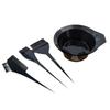 4-Piece Hairdressing Tool Set: Dyeing Bowl & Comb Kit for Home Use