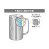 Thermos Vacuum Insulated Beer Stainless Dishwasher Keeps Drinks Hot or S2 Mug, 600ml, Steel, Safe, Thermos-like Structure, Cold, JDK-601