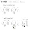 GOTOH SD90-MG-T-SL-L3R3-N Guitar Tuning Pegs