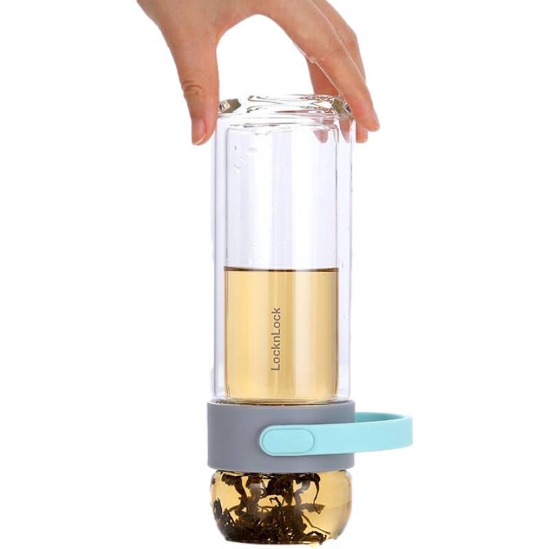 Wanting Tea Infuser Glass Bottle LLG647