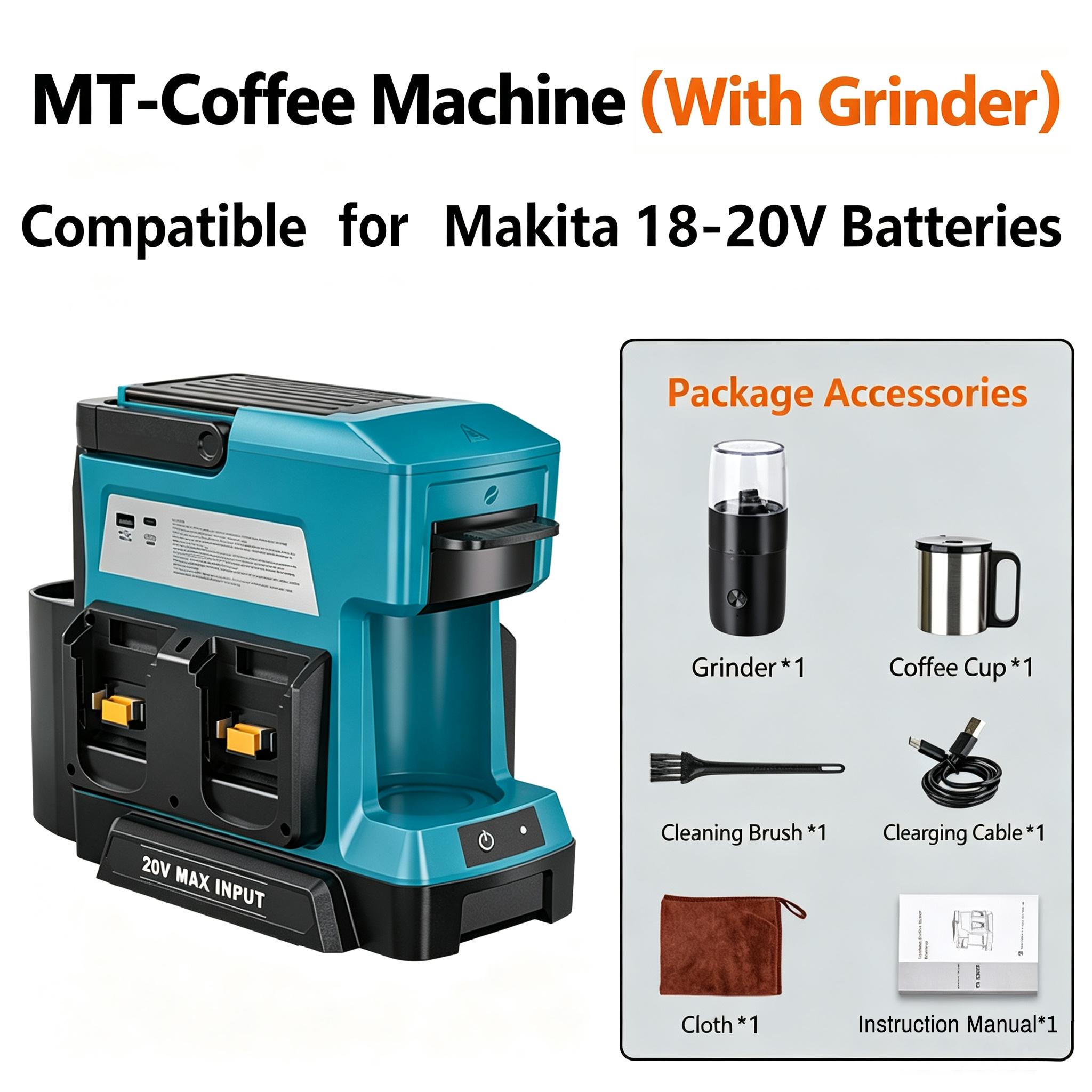 Cordless Coffee Maker for Makita 18V