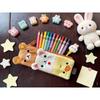 Plush Pencil Case Cute Cartoon Animal Large Capacity Portable Creative Stationery Storage Bag Rilakkuma Style For Kids Students
