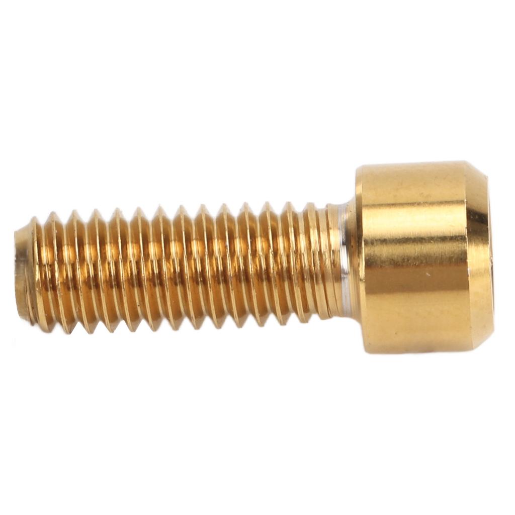 4Pcs Mountian Bike Brake Screws   Alloy M6 16mm Bike Disc Brake Clamp   Fixed Screw   Accessories