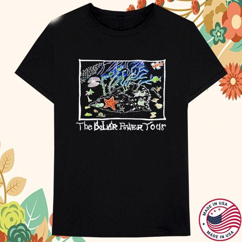 Lorde Aquarium The Solar Power Tour T-shirt size S-4XL