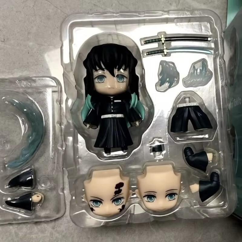 2217 Kanroji Mitsuri 2218 Tokitou Muichirou Bewegliche Figuren Set Niedliche Anime Sammlerpuppen Überraschungsgeschenk