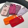 Płynny Silikonowy Uchwyt Miękkie Matowe Etui dla Apple iPhone 17 Air 16 Plus 15 14 13 12 Pro Max 11 2W1 Pokrowiec do Ładowania Magsafe