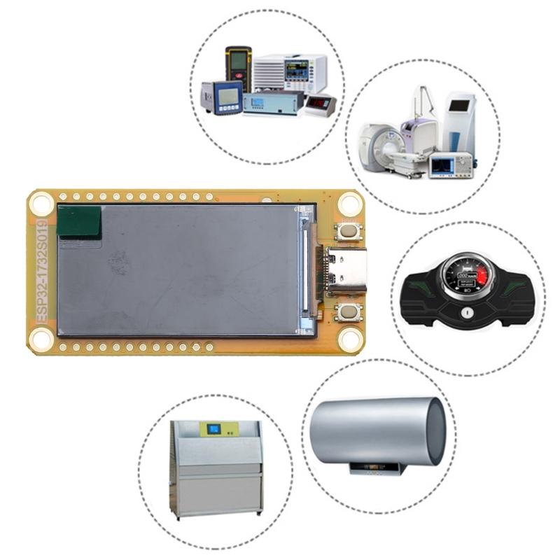 ESP32  LVGL Development Board with1.9 inch Display Screen Wireless Connectivity- with Wi-Fi and BLE ESP32-1732S019