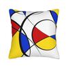 Piet Mondrian Abstract Pop Art 1960s Pillow Cover  Fashion Pillow Case For Office Car Home Decor Print Cushion Cover Gift Idea