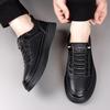 Board Shoes Men's 2025 Autumn Trend New Casual Leather Shoes Men's Driving Light Lazy Shoes 2025