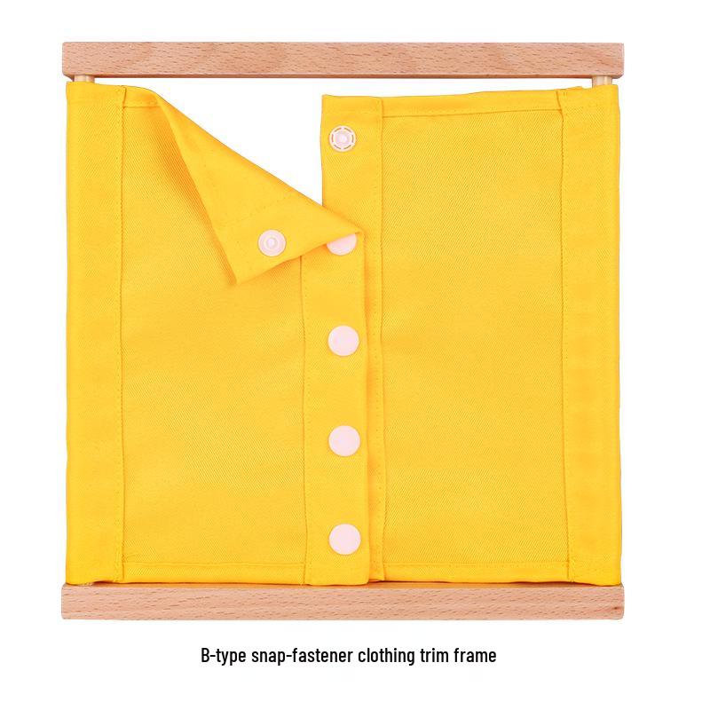 Montessori Early Education Button-Handling Kit for Kindergarten Children