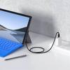 PD 65W Fast Charging USB Type C Power Supply Cable for Microsoft Surface Pro 7 3 4 5 6 15V 3A Tablet Charger USB C Adapter Cable