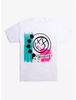 Blink 182 Grafik-T-Shirt offizielles Lizenzprodukt weiß