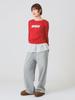 Ray Beams Women's Sweatpants with Frill Belt Set, Gray 0
