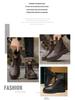 2025 Men's British Style High-Top Leather Martin Boots - Non-Slip, Wear-Resistant Casual Ankle Work Shoes for Autumn