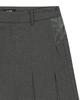OJOS Pleated Jersey Skirt Pants / Gray