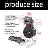 Universal Aluminum Motorcycle Headlight Brackets Spacer Included Upgrades Suitable for Most Bike Model for Night Riding