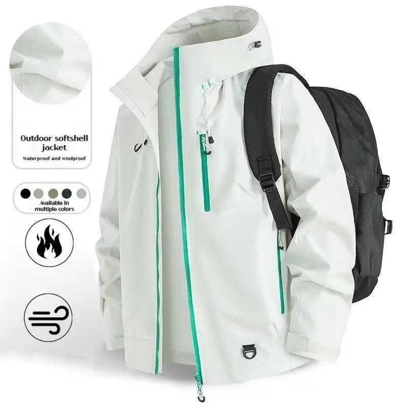 Japanese Korean Style Jackets Windproof Waterproof Outdoor Autumn Breathable Sports Jacket Autumn Men's Jacket