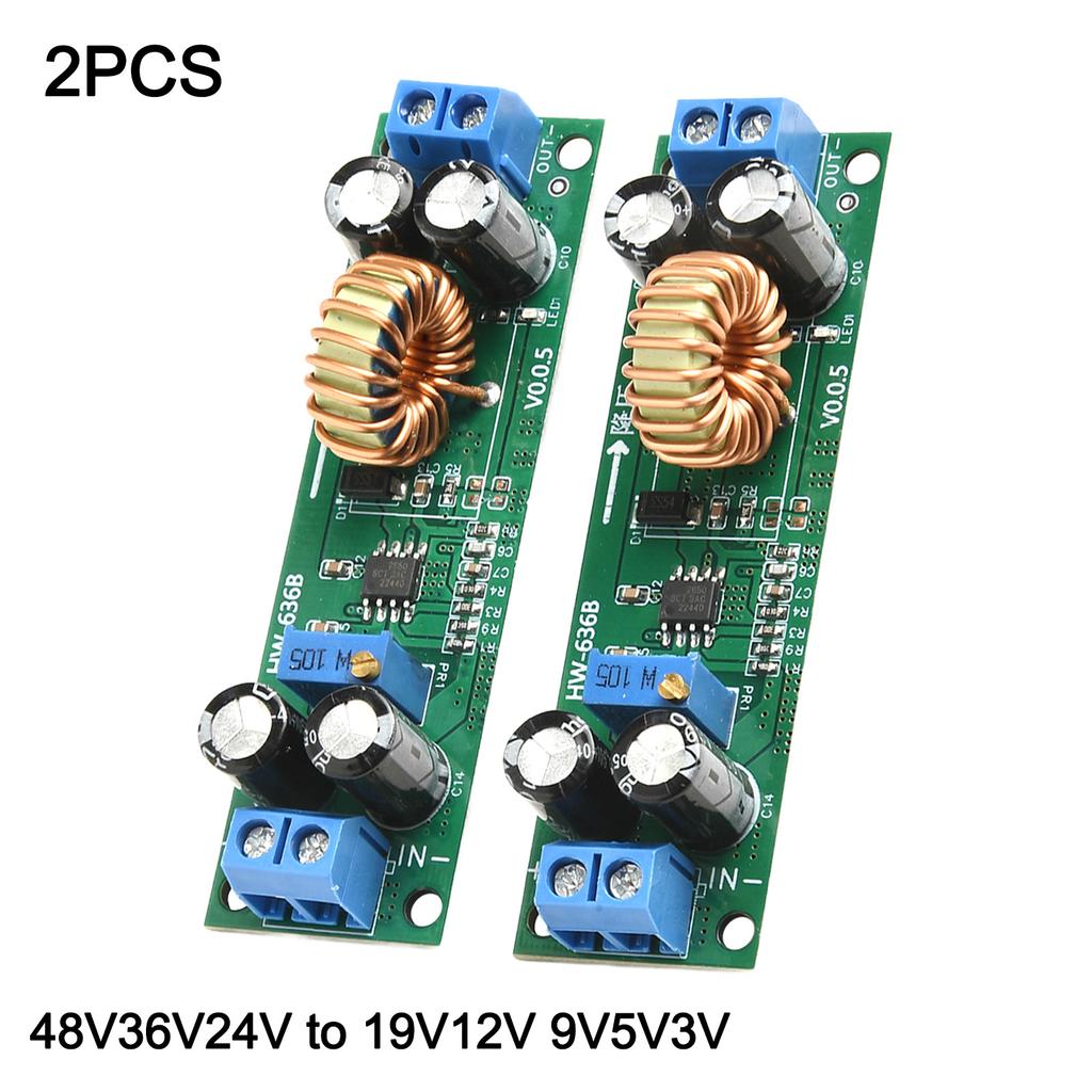 Step-down DC-DC Converter Module For Voltage Reduction For Converts 6.5V-48V To 1.25-30V Electrical Equipment Accessories