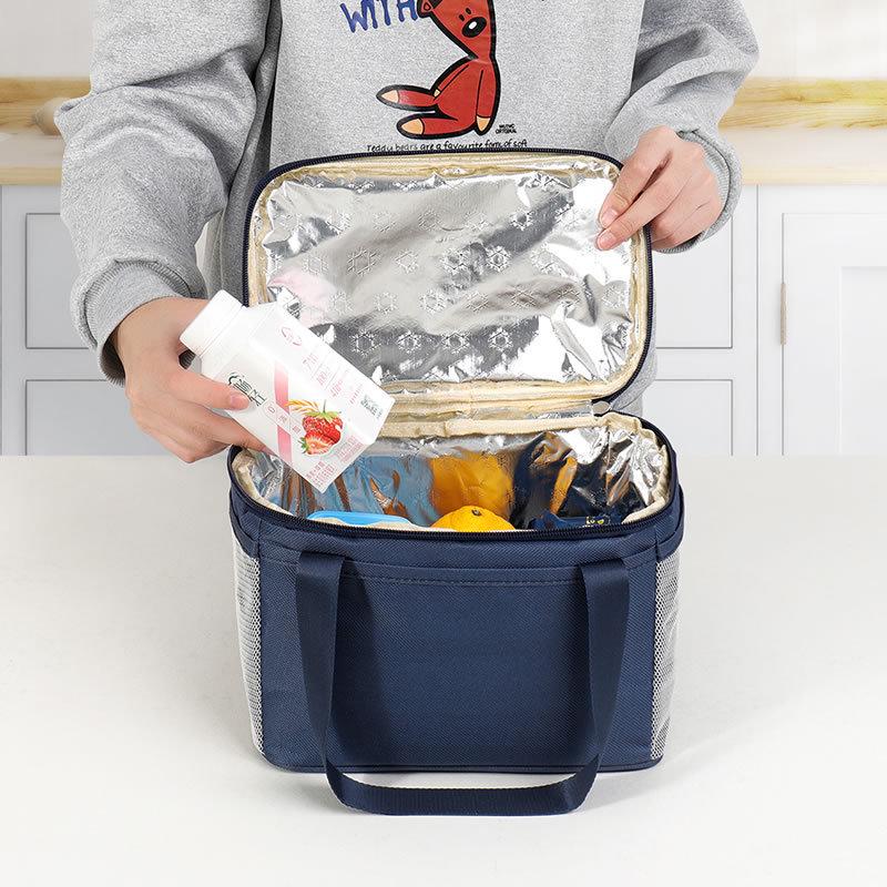 Borsa Pranzo Impermeabile e Resistente all'Olio per Lavoratori d'Ufficio e Studenti - Portapranzo Bento e Pranzo