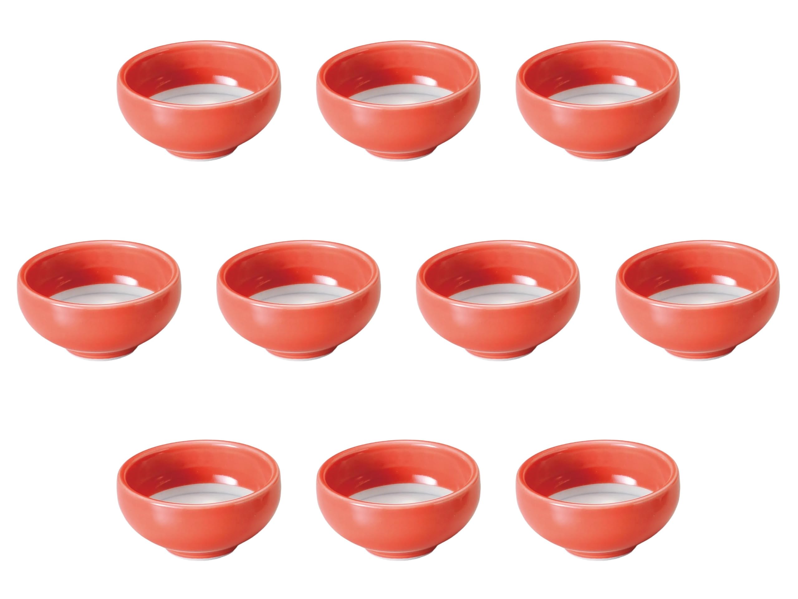 

Set of 10 Persimmon Glazed Fukumaru Delicacies x Small Serving Setomonohonpo [8.7 4.5 cm]