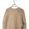 Used MM6 Maison Margiela Mohair Angora Blend V-Neck Cable Knit