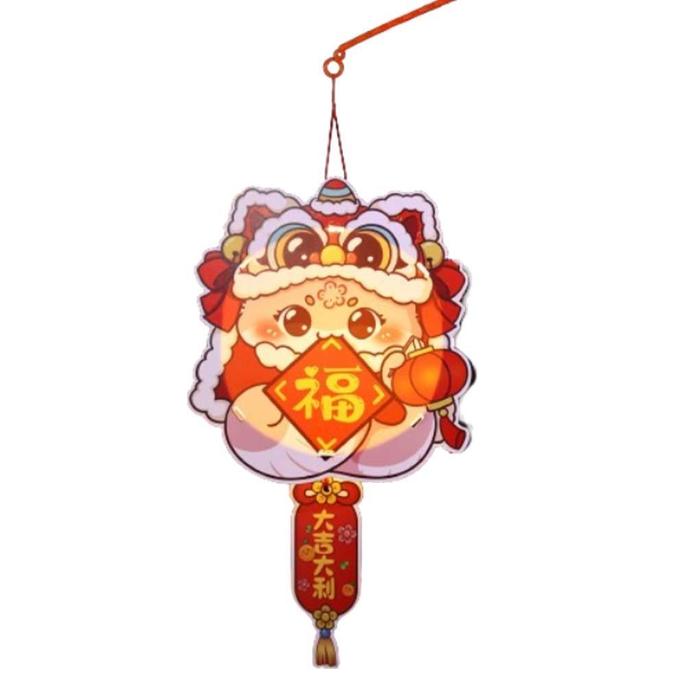 Traditional Chinese Snake Portable Lantern Paper Spring Festival Lantern Home New Year Decoration
