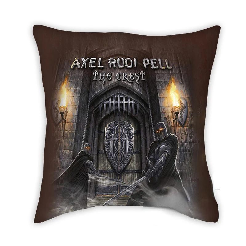 Axel Rudi Pell  Printed  Polyester Decorative Pillowcases Throw Pillow Cover Square Zipper Pillow Cases Gift  Pillowcases
