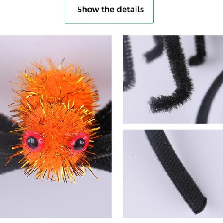 Halloween Parties Essential Headbands Comfortable Festival Halloween Headgears with Spders for Parties Fun