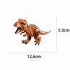 Jurassic Dinosaurier DIY Bausteine Velociraptor Velociraptor Rex Tyrannosaurus Pterosaurier Dilophosaurus Zubehör Steine Spielzeug