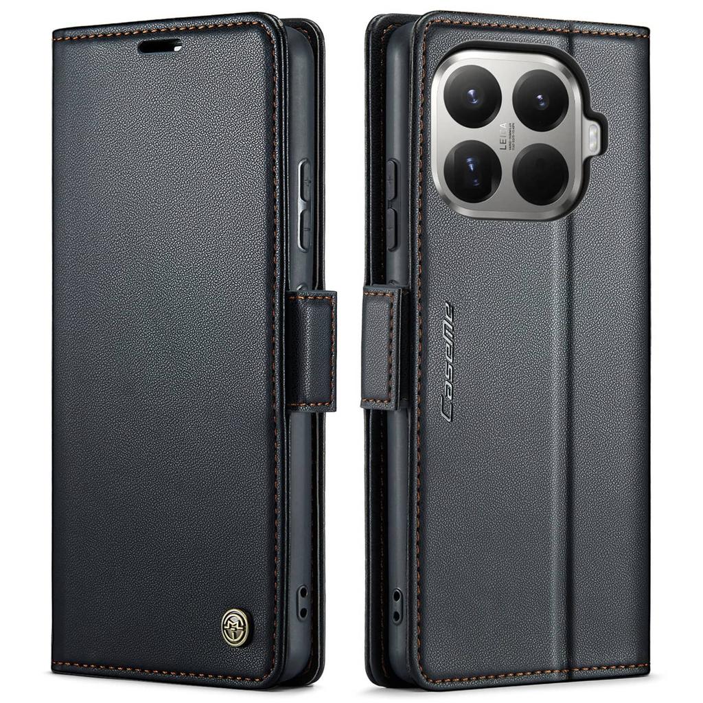 For Xiaomi 15T Pro Xiaomi 15T Case With Card Holder, Wallet Case with RFID Blocking, Durable Leather Kickstand Magnetic Clasp