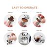 304 Stainless Steel Reusable Coffee Pod Food Grade Leakage Proof Refillable Coffee Capsule Reusable Filter