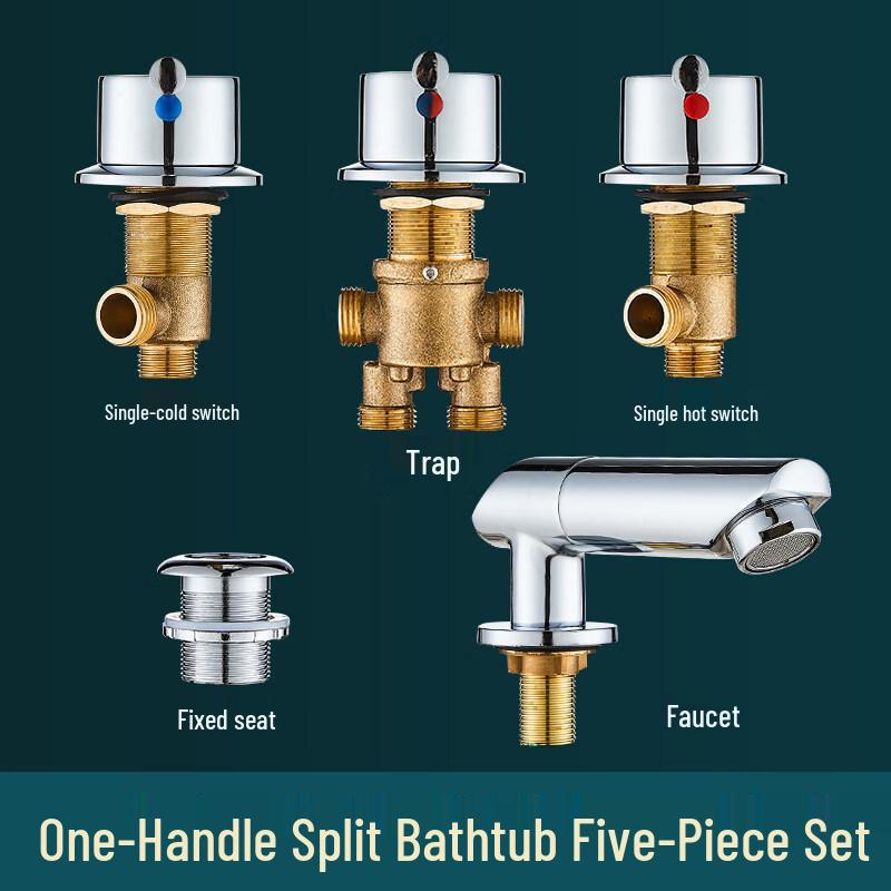 TLXT Bathtub Faucet Diverter Valve Set
