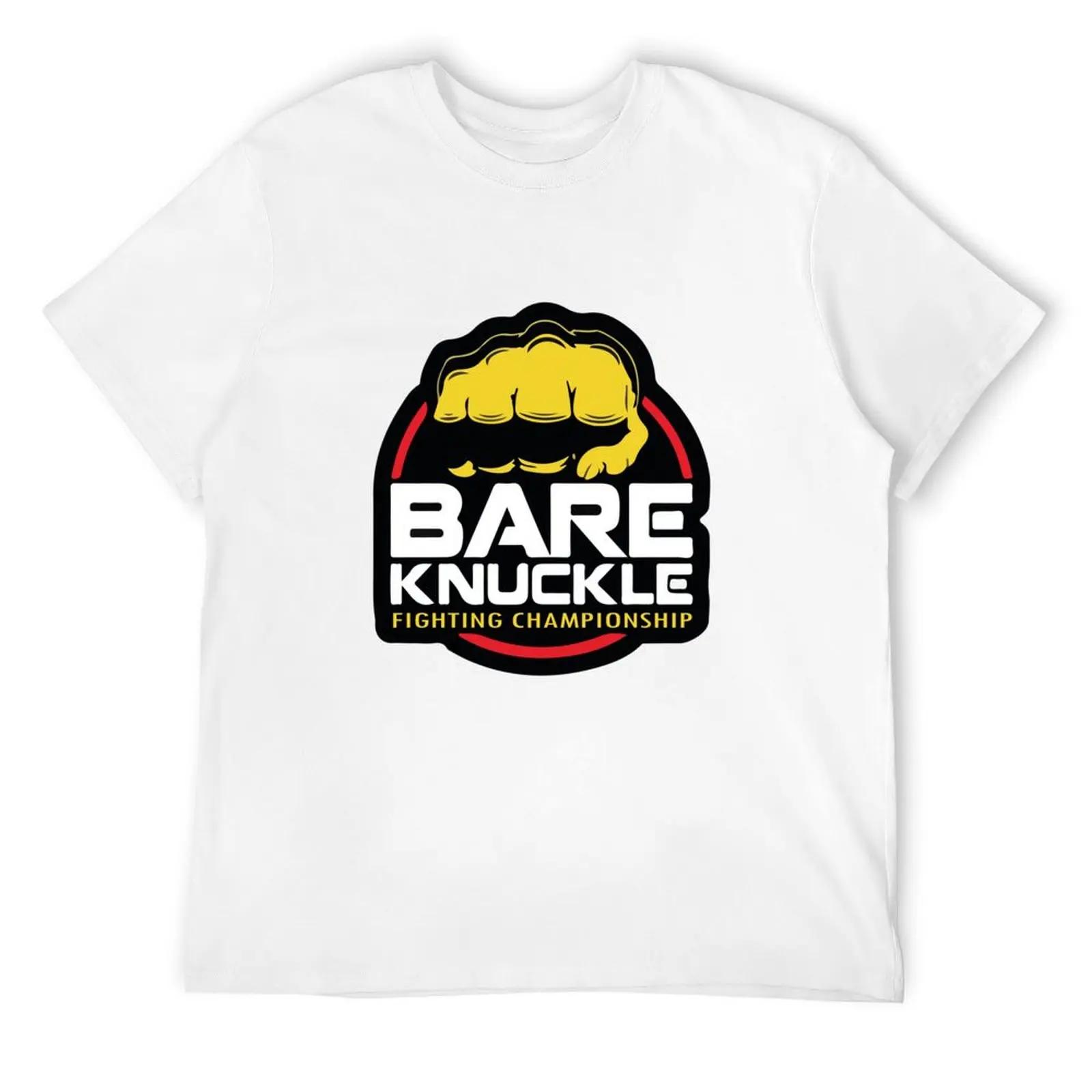 

Футболка Bare Knuckle Fighting Championship в подарок Винтажные футболки Футболки с рисунком рэпера Мужская дизайнерская футболка L белый