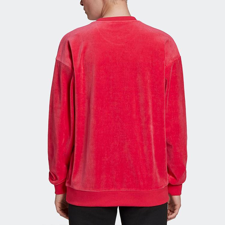 adidas Originals Sweatshirts Women's Rose Red Crew Neck Moderate Regular GI7454