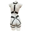 Goth Women Sexy Bondage Harness Leather Belt Lingerie Fetish Underwear Thigh Garter Stocking Women's Harness Bra Accessories