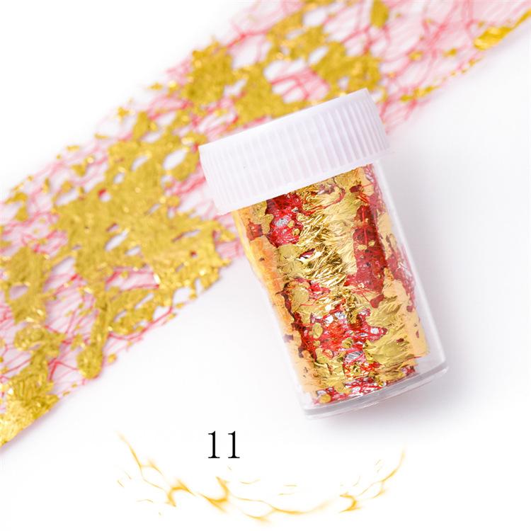 1 Stück 3D Netz Nageltattoo Gold Silber Netzlinienband auf Nägeln Holo Klebe Seidenfolie Nagelkunst Dekorationen Nagellack Aufkleber 4*50cm