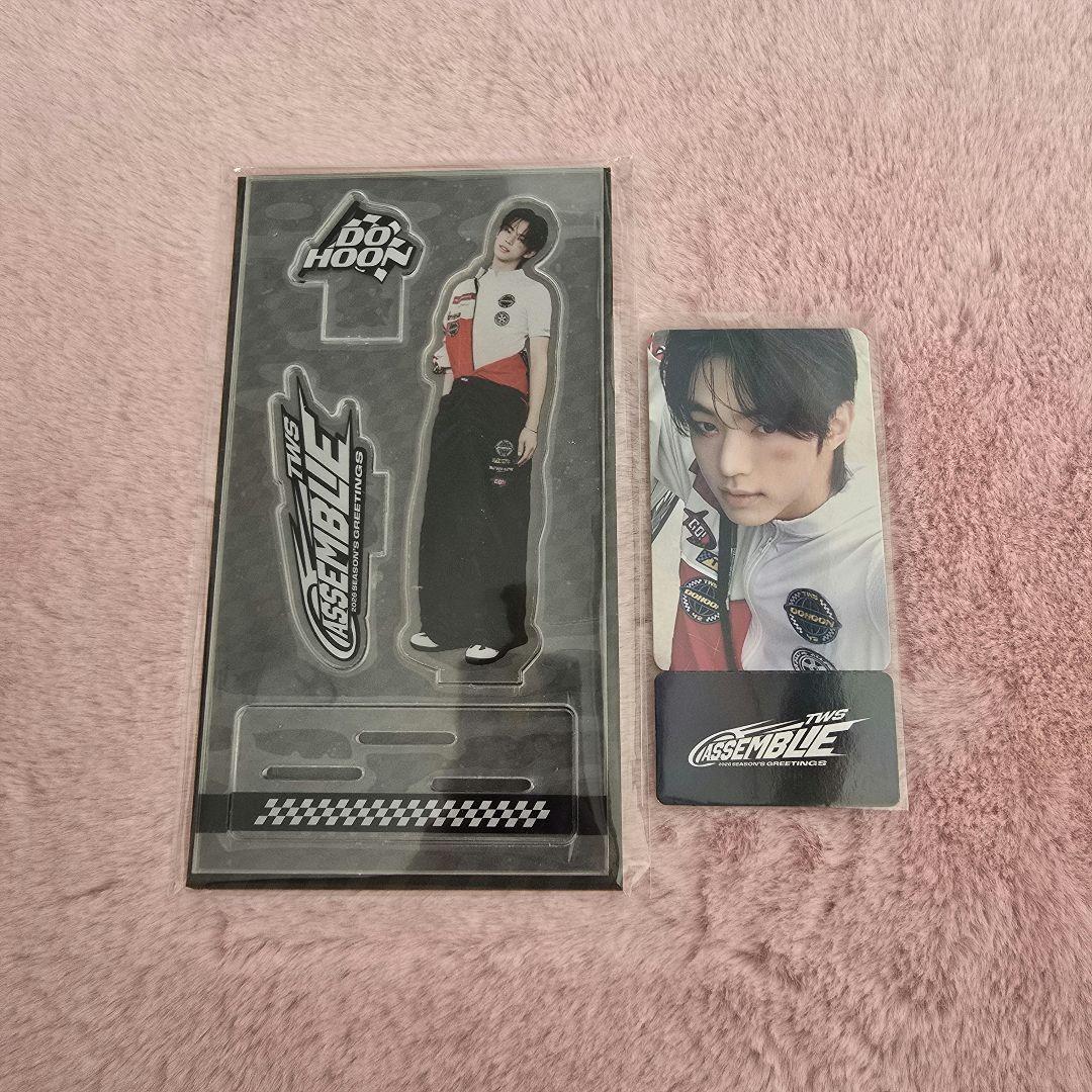 

[USED] TWS Dohun Acrylic Stand MD Purchase Bonus Photo Ticket Trading Card