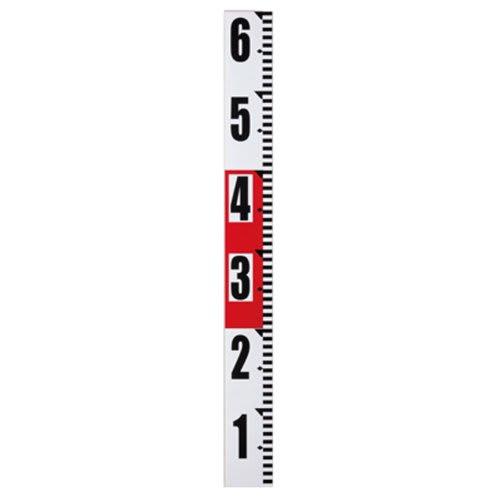 Myzox Eco "Pitta!" Rod, 60mm wide x 20cm red and white (scale) HPR602T
