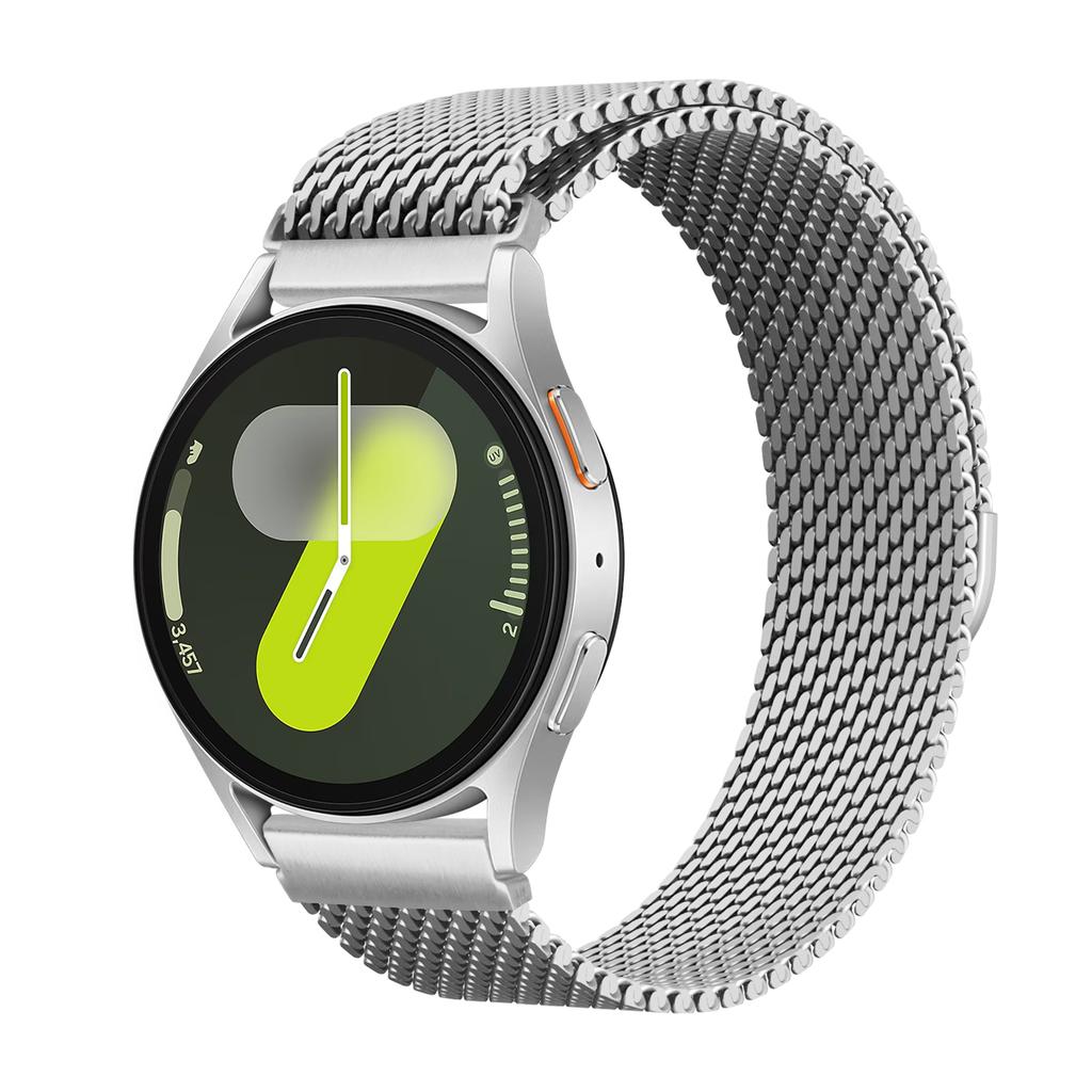 Thick Band for Samsung Galaxy watch 7/6/5/4/classic/5 Pro/s3 44mm Milanese loop Bracelet Correa Huawei gt 3 4 5 20mm 22mm Straps