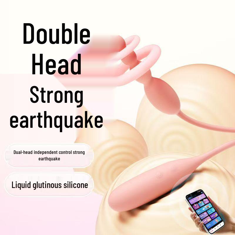 Laolusi Double-Head Anal Vibrator and Climax Plug for Couples
