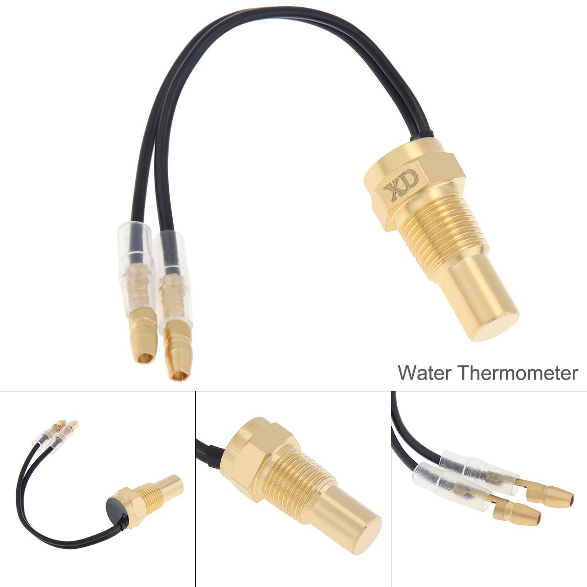 12V / 24V Датчик температуры воды Универсальный автомобильный датчик температуры 50K Head Plug для автомобиля