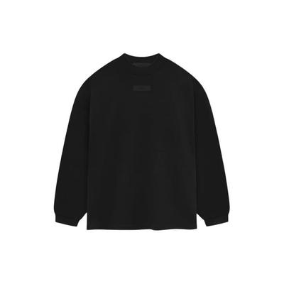 Long-Sleeve Shirt II Jet Black Men Tops 125SP244204F