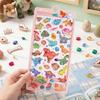 Reusing Tiny Sticker for Phone Case Notebook Handcraft Cute Puffier Sticker for Kids, 3D Design Sticker for Boys Girls